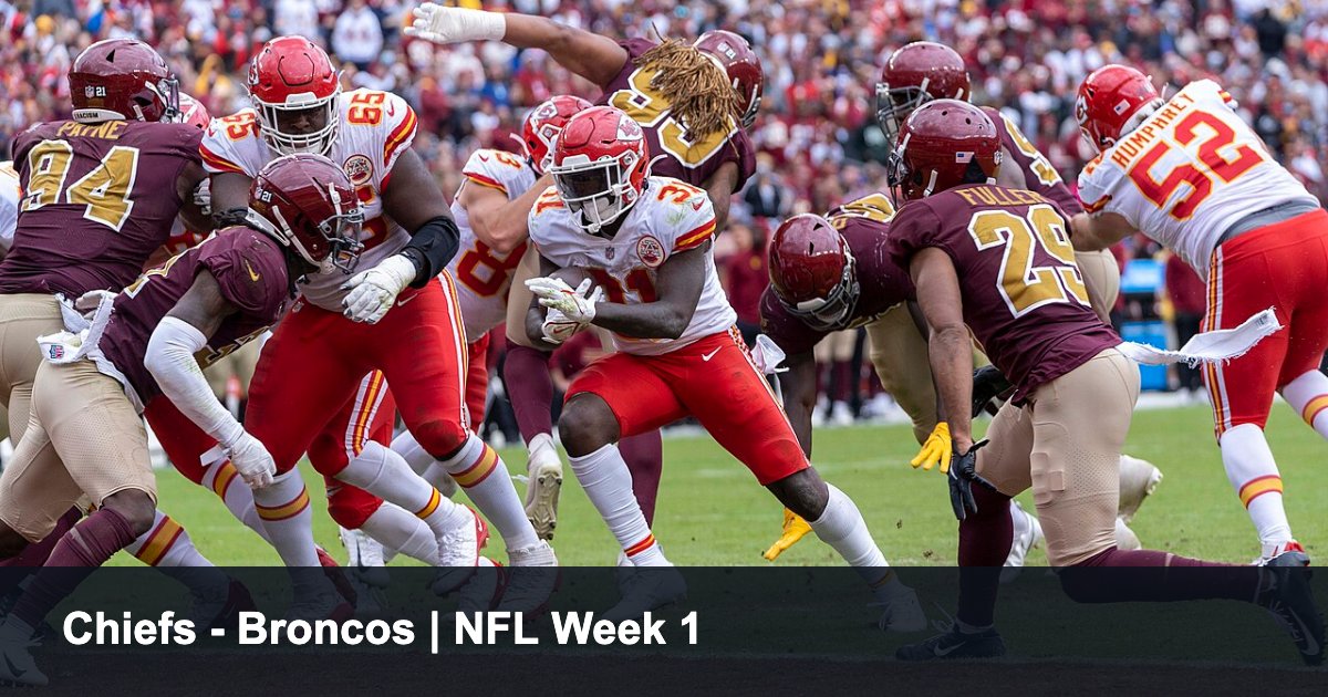 Chiefs mod Broncos i NFL Week 1 2026